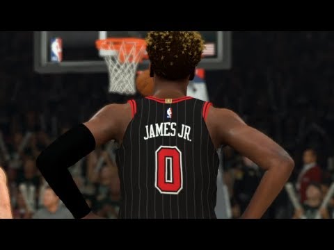 NBA 2K20 Bronny James My Career Ep. 13 - Carrying the Team