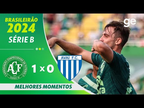 Gols e lances de Chapecoense x Avaí