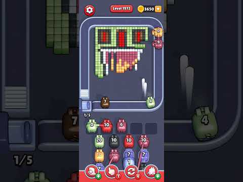 Pixel Flow Level 1973 Walkthrough