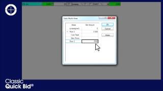 Quick Bid : Program Tabs – Subcontrator Tab