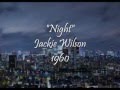 Night - Jackie Wilson