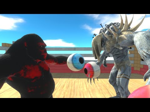 How Many Boxers Take Down the Evil Goro?Animal Revolt Battle Simulator