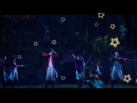 Screenshot from Yorktown (The World Turned Upside Down) song text video by Original Broadway Cast of Hamilton