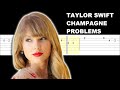 Taylor Swift - champagne problems (Easy Guitar Tabs Tutorial)