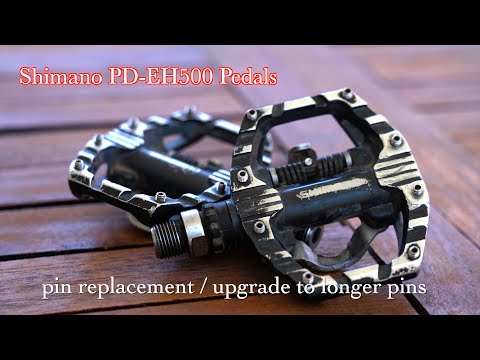 Shimano PD-EH500 pedals. Pin replacement