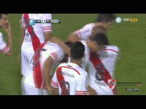Piscu de tiro libre empató el partido | A. Rafaela 1 - River 1 | Fecha 13