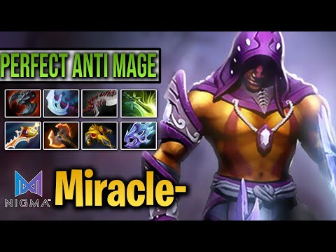 Nigma.Miracle- PERFECT ANTI MAGE Pro Farming Guide EZ Counter Slark RIP Tanker Spectre DotaA 2 7.24