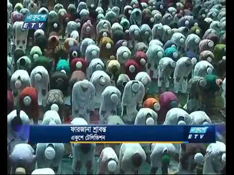 দেশের সবচে বড় ঈদ জামাত কিশোরগঞ্জের শোলাকিয়ায়