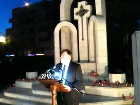 Armenian MP Vartkes Mahdessian's speech at the 97th anniversary commemoration in Cyprus