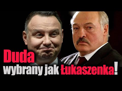 Duda wygrał jak Łukaszenka! Jan Piński