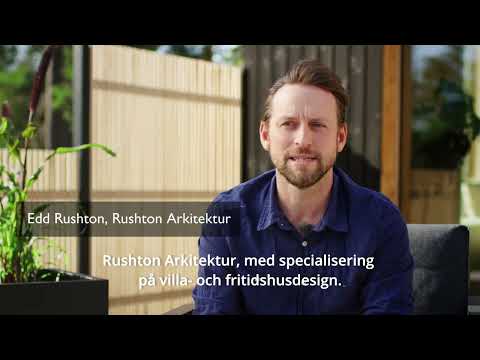 Arkitekt Edd Rushton om Wernamo Design