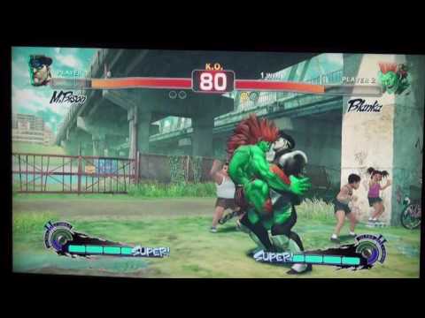 Super Street Fighter 4 Jersey city session pt 9  the craziest super street  fighter finish ever