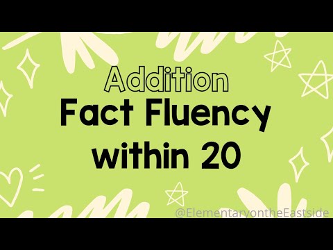 Addition Fact Fluency within 20