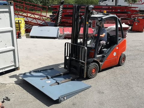 Rampe d'accès pour conteneur  au sol, déplaçable pour des opérations de chargement / déchargement rapides - Capacité 8T - AZ Ramp HCNN-08_8