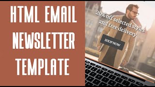 HTML Email Newsletter Tutorial - Responsive HTML Email Template