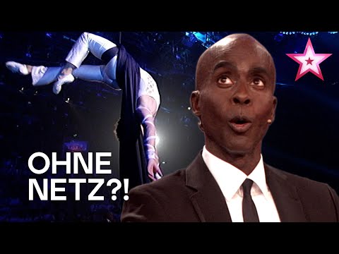 Luftakrobatik OHNE Sicherung! 😱 Emotionen in großer Höhe 🤸 I Das Supertalent