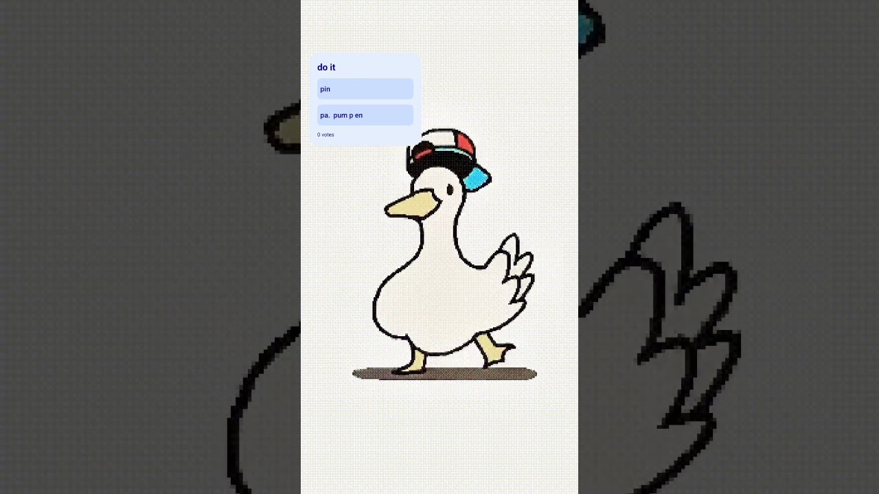 pin pa pum pum pum pa pen #comedy #duck #memes #xaviermemes #xavier