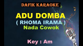 Download lagu Adu Domba (Karaoke) Rhoma Irama, nada cowok Male Key Am mp3