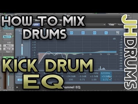 Kick Drum EQ - How To Mix Drums (Part 10)  | by JHDrums