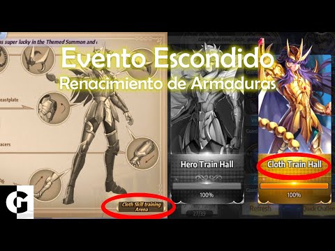 Sala de Entrenamiento - Evento de Renacimiento de Armaduras... tienes que hacerlo!