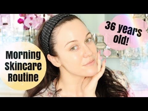 36 YEARS OLD ll Morning Skincare Routine ll Dry Skin, Fine Lines + Hyperpigmentation