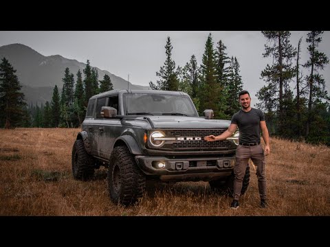 STOCK height Bronco on 37s goes offroad!