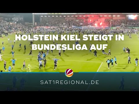 Holstein Kiel steigt erstmals in Fußball-Bundesliga auf