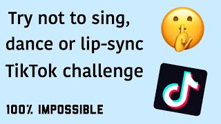 Download lagu Try NOT to sing dance or lip sync TikTok Challenge... mp3