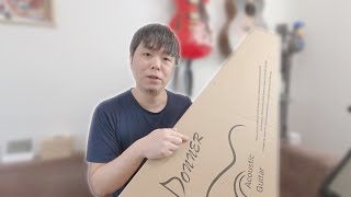 Video thumbnail for vlog#53ギターが届きました！Donner DAG-1Sレビュー by マサヤングのひとり言