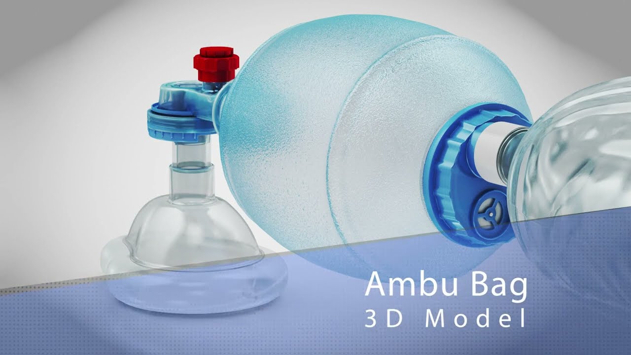 Ambu Bag Emergency 3D Model
