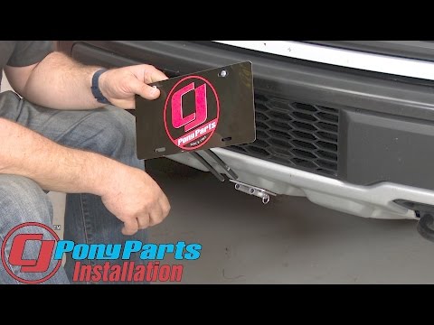 F-150 Raptor License Plate Bracket STO N SHO 2017 Installation