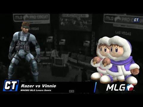 WHOBO MLG - Razer vs CT Vinnie - Losers Semis - SSBB