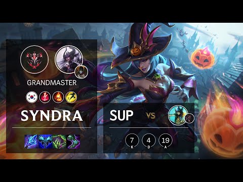 Syndra Support vs Nami - KR Grandmaster Patch 11.20