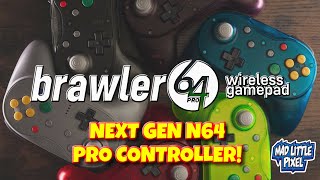 NEW Next Gen Pro N64 Controller For Switch 2, N64 & More! The Brawler64 Pro Series Is Coming!