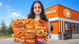 We Ordered The Entire Popeyes Menu. 🤯🤤