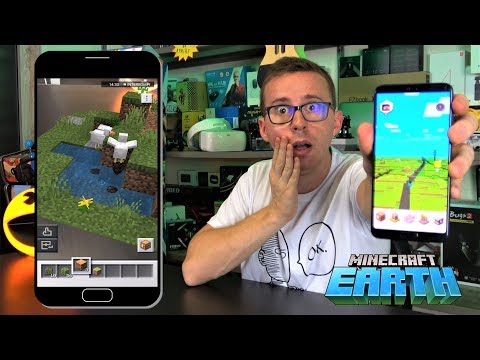 Addicted 2 Tech - Michele Pesole -  MINECRAFT EARTH |  CUBES in AUGMENTED REALITY... Will it be the NEW POKEMON GO?!  |  GAMEPLAY ITA