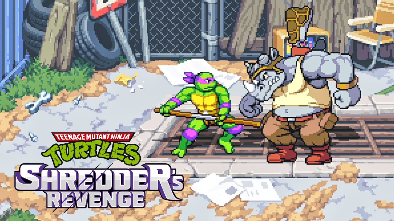 Novo Jogo das TARTARUGAS NINJA!!! | Início de Gameplay de TMNT Shredder's Revenge, em Português PTBR