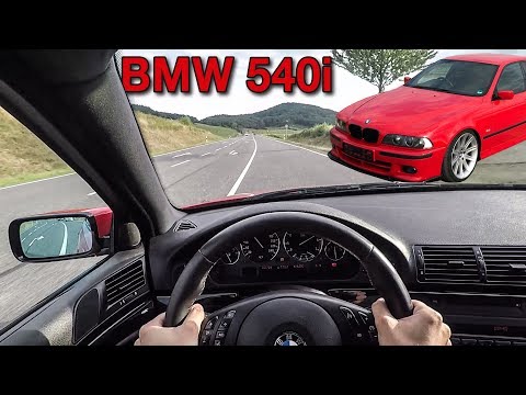 BMW 540i E39 [POV] 260 kmh auf der Autobahn & Landstrasse | QUALITATIEF