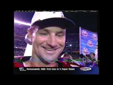 Tampa Bay Buccaneers Super Bowl XXXVII ESPN Post-Game Coverage