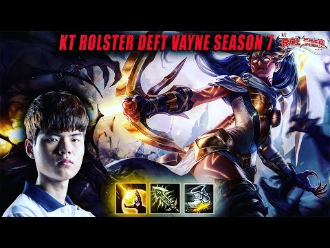 KT Rolster Deft | Vayne vs Caitlyn | KR Challenger 1,048 LP | Patch 7.20 #Worlds2017