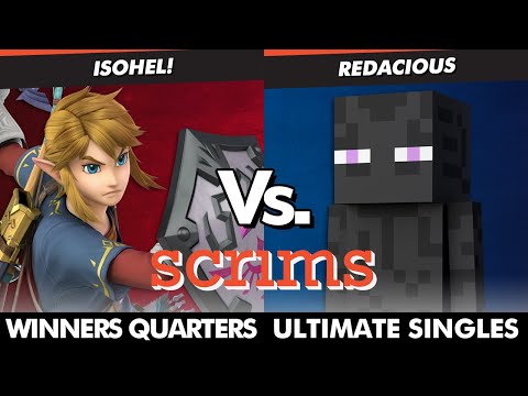 Scrims Showdown 36 Winners Quarters - isohel! (Link) Vs. Redacious (Steve) SSBU Ultimate Tournament