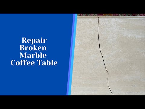 Broken Marble Coffee Table Repair