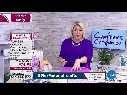 Crafter's Companion Ultimate Tool and Case Bundle