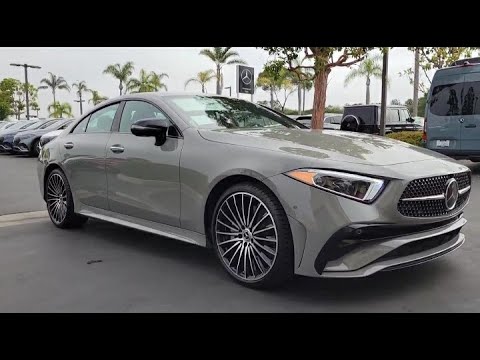 Mercedes-Benz CLS450 4MATIC Coupe 2023 in Signature Arabian Grey with Black Leather Interior