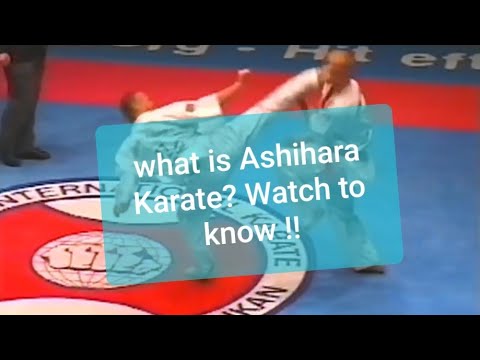 What is Ashihara Karate?😓👊 Watch to know about it!!