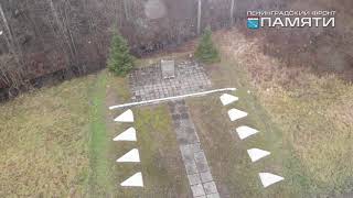 Ленфронт памяти Мемориал в деревне Тикопись