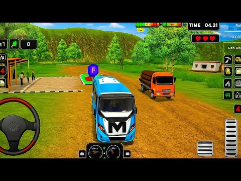 Bus Simulator DS 🚍 | City & Offroad Bus Driving Game Android Gameplay