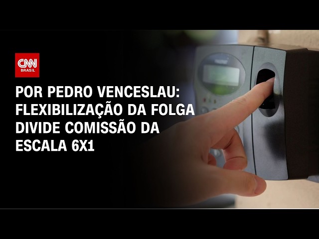 Fim da escala 6x1: Flexibilização da folga divide comissão especial | CNN 360º