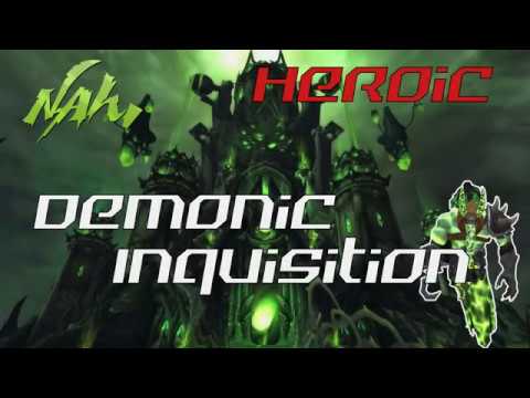 Demonic Inquisition | Heroic Tomb of Sargeras | Blood DK [WoW Legion 7.2.5]