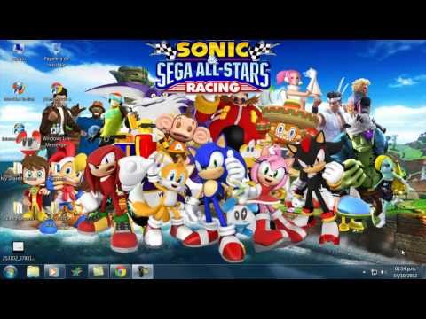 sonic sega all stars racing pc gameplay